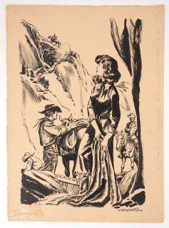 Canale Antonio Illustration... | CANALE Antonio Illustration avec une jeune femme et... | Vermot et Associés