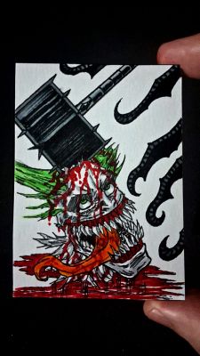 Adilson Reis | SKETCHCARD ABSOLUTE BATMAN / JOKER | Raremarq (Buy It Now)