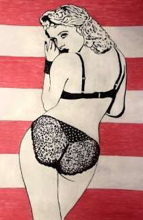 Emmanuelle Clint - original artwork "Intimo" - Page volante - (2014) | Catawiki