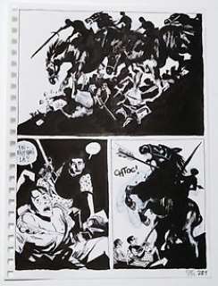  - Micol, Hugues  - Planche originale - Séquelles  (2008) 