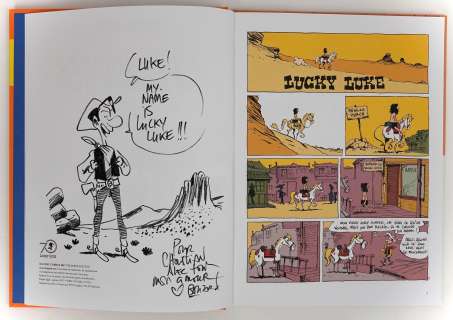 Bouzard Guillaume Lucky... | BOUZARD Guillaume Lucky Luke Dédicace sur l’album Jolly... | Vermot et Associés