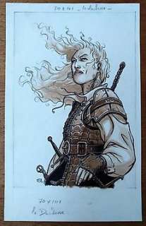 Bourgier, Eric | Bourgier, Eric - Originele tekening - Servitude - La Duchesse | Catawiki