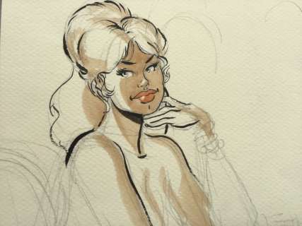 Meynet, Félix - Dessin original en couleur et encre de Chine | Catawiki