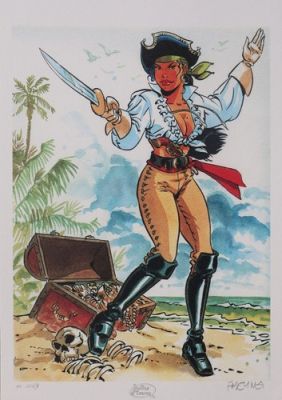 Félix MEYNET: Reina De Los Mares, EX LIBRIS Firmado A Lápiz, 2002, 49 Ex | eBay Europe (Buy It Now)