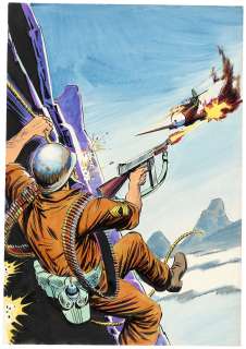 SGT. ROCK #11 COVER ART BY RAFAEL LÓPEZ ESPÍ. | Hake’s
