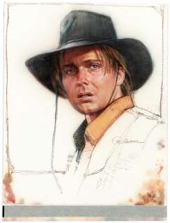 THE ADVENTURES OF YOUNG INDIANA JONES: HOLLYWOOD FOLLIES VHS ORIGINAL ART PAIR BY MIKE BUTKUS. | Hake’s