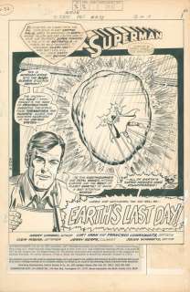 Action Comics  Superman - Vol 1 #478 - Original Artwork by Curt Swan, Frank Chiaramonte - Page volante - EO - (1977) | Catawiki