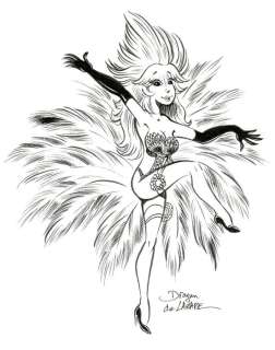 De Lazare, Dragan - Dessin original Ã  l’encre de Chine - Rubine - (2017) | Catawiki