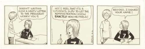 24: Batiuk 2 dailies 1970s original comic art