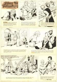 172: Foster Prince Valiant Su 2/3/63 original comic art | Russ Cochran