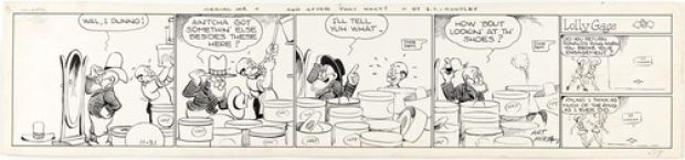 ART HUHTA Original Daily Comic Strip Mescal Ike | eBay Europe (Buy It Now)