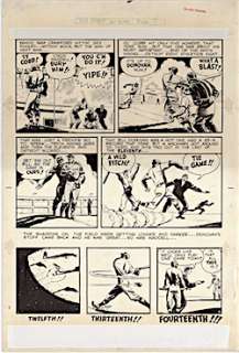 Will Eisner Original Spirit Art: The Good Ole Days p.4 (1950) | Denis Kitchen Art Agency