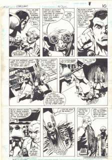 Tom Mandrake - shazam: the new beginning #4 p. 8 - captain marvel vs. Dr. Sivana - 1987