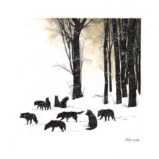 Christophe Chabouté | Loups | Breitenmoser.art