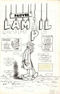 Willy Lambil (Né En 1936) | Pauvre Lampil 1 | Huberty Breyne