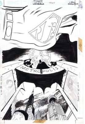 Dave Taylor Batman and Superman: World’s Finest #4 Cover Original Art 1999 | eBay US