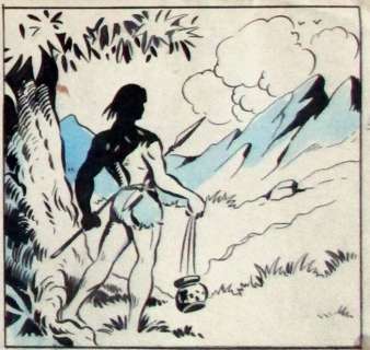 Vandersteen, Willy - Originele pagina - Uit De Archieven ’Tussen Water en Vuur’ - (1947) | Catawiki