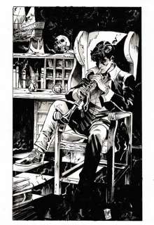 Dylan Dog - illustrazione originale - Page volante | Catawiki