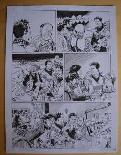 Tex #5 - B. Brindisi - tavola originale  - Page volante - (2019) | Catawiki