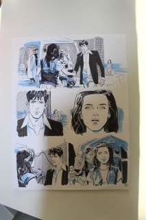 Dylan Dog n. 393 - tavola originale "Casca il Mondo" - Page volante | Catawiki
