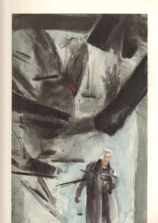 John J Muth, Kent Williams - Havok & wolverine - meltdown #3 p. 38 - h & w painted splash - 1989 signed