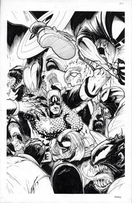 Absolute Carnage Avengers #1 Cover Art, Gerardo Sandoval | Comix Art Studio