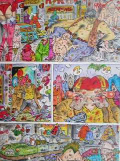 Schreurs, Eric - Originele pagina in kleur (p.5) - Joop Klepzeiker Speciaal - Adrian Backfish (1985) | Catawiki