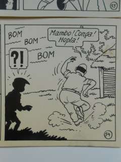 Moor, Bob De - Originele pagina (p.14) - Nonkel Zigomar, Snoe en Snolleke - De witte maw-maw - (1953) | Catawiki