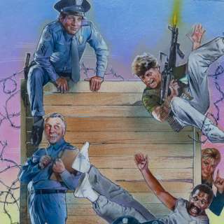 Drew Struzan | Police Academy III - Boot Camp | Galactic Gallery