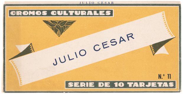 C. 1930s JULIUS CAESAR SPANISH CARD SET AND COMPLETE SET OF ORIGINAL ART. | Hake’s