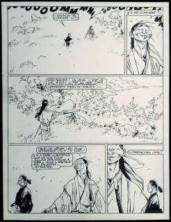 Michetz, Marc - Planche originale - Kogaratsu T9 - La Stratégie des Phalènes  - (2000) | Catawiki