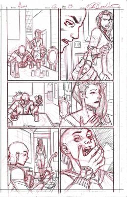 Nick Bradshaw | Amazing Spider-Man #22 - Page #8 | Art by Canucks