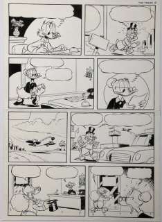 Bas Heymans - Dagobert Duck - originele pagina uit het verhaal "Afvalprobleem (The Trash)" - pagina 2 - originele pagina - gepubliceerd in Donald Duck weekblad 2019 nr 42 | Catawiki