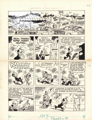 Attanasio Dino (Né... | ATTANASIO Dino (né en 1925) Spaghetti - À toux prendre Encre... | Tessier Sarrou