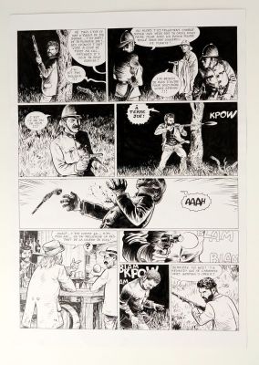 Mankho Planche 42... | MANKHO Planche 42 de l’album L’homme à la tête de fer... | Vermot et Associés