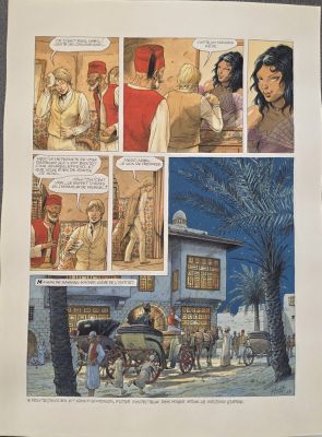 Hulet , Daniel - planche originale - Le décalogue , les Fleury-Nadal | Galerie des bulles