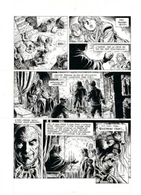 Lot 680 - Swolfs. Planche originale Prince de la nuit | BDEnchères