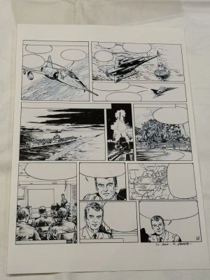 Tanguy Et Laverdure... | Lot 40 - TANGUY et LAVERDURE - Opération Opium. 2005. Scénario... | misc / divers