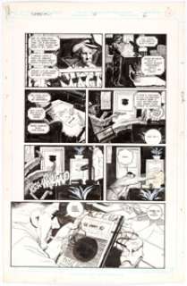 Kyle Baker | The Shadow #8 Story Page 6 Original Art (DC, 1988). | Heritage
