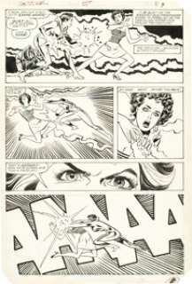 Frank Springer And Vince Colletta | Dazzler #27 Story Page 8 Original Art (Marvel, 1983). | Heritage