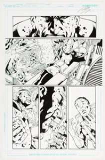 Marlo Alquiza [Geraldo Borges printed bluelines] - Adventure Comics