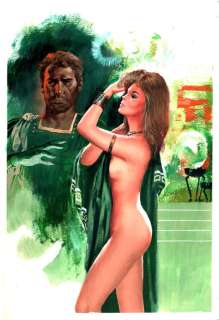 Messalina n. 105 - Jacono - Copertina Originale "Il sangue di Roma" - Page volante - (1971) | Catawiki