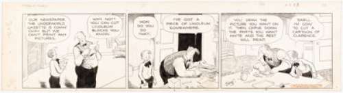 Frank King | Gasoline Alley Original Art Comic Strip dated 2-27-34 (Chicago Tribune Syndicate, 1934). ... | Heritage