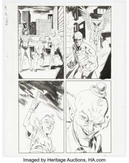 Walsh, Michael - Michael Walsh Black Hammer/Justice League: Hammer of Justice #5 Story Page 5 (DC/ Dark Horse, 2019)....