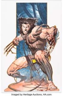 Stevens, Chris - Chris Stevens -Wolverine Illustration Original Art (2019)....