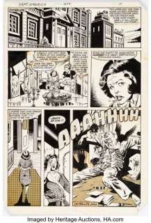 Zeck, Mike | Mike Zeck and John Beatty Captain America #279 Story Page 9 Original Art (Marvel, 1983).... | Heritage