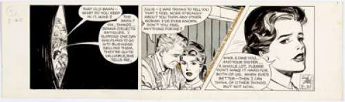 Drake, Stan | Stan Drake Heart of Juliet Jones Daily Comic Strip Original Art dated 8-20-64 (King Features Syndicate, 1964)... | Heritage