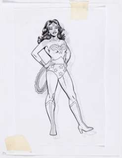 Decarlo, Mike | Mike DeCarlo -Women of DC Style Guide Illustrations Original Art Group of 5 (undated).... (Total: 5 Original Art) | Heritage