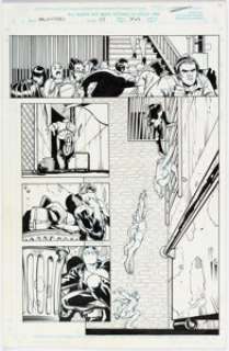 ChrisCross - ChrisCross and Rob Stull Slingers #1 (Dusk) Story Page 25 Original Art (Marvel, 1998)....