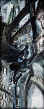 Unidentified Fantasy Artist - Mielan Zebrowski -Batman Painting Original Art (undated). ...